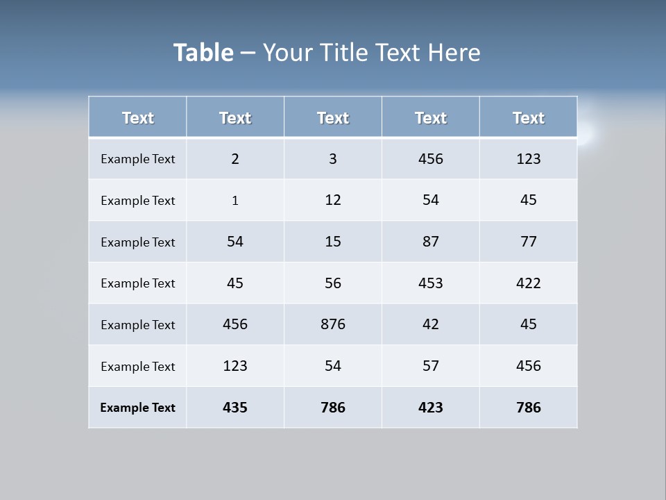 Hockey Power Relaxation PowerPoint Template