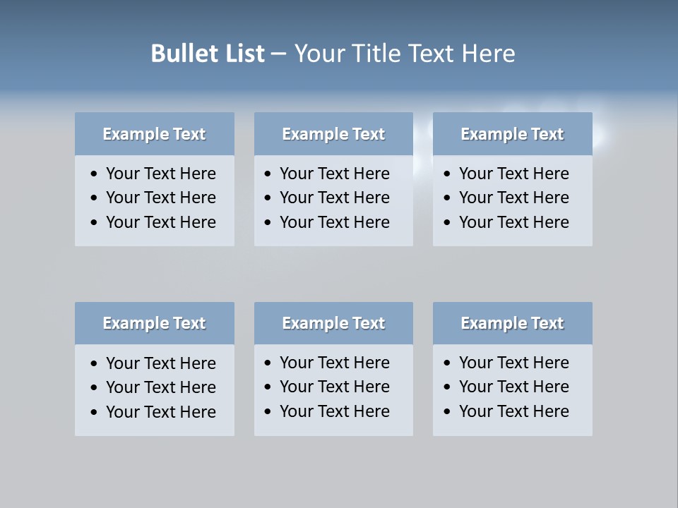 Hockey Power Relaxation PowerPoint Template