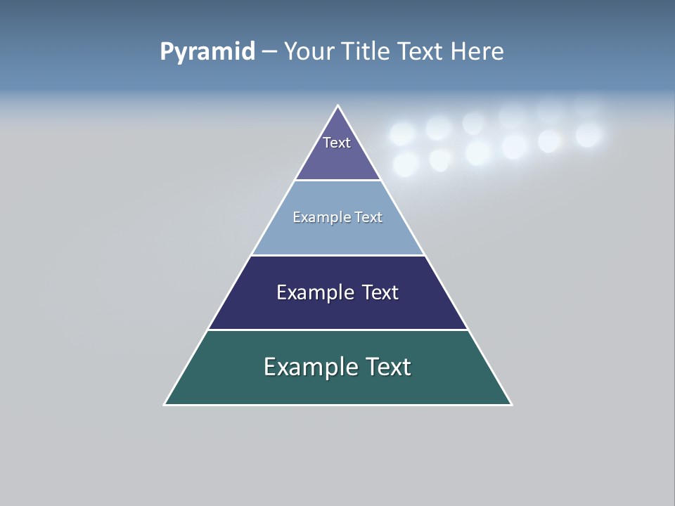 Hockey Power Relaxation PowerPoint Template