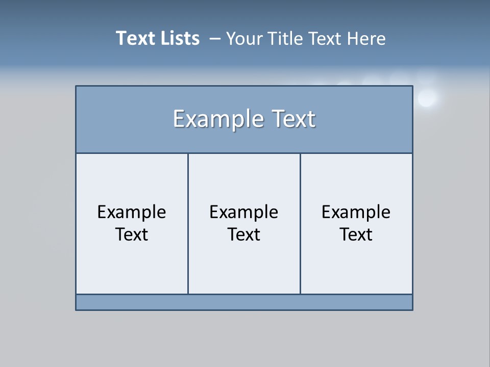 Hockey Power Relaxation PowerPoint Template