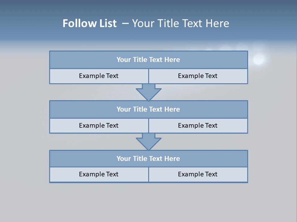 Hockey Power Relaxation PowerPoint Template