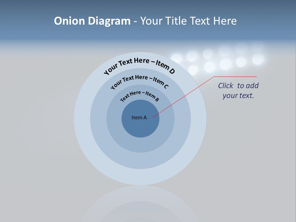 Hockey Power Relaxation PowerPoint Template