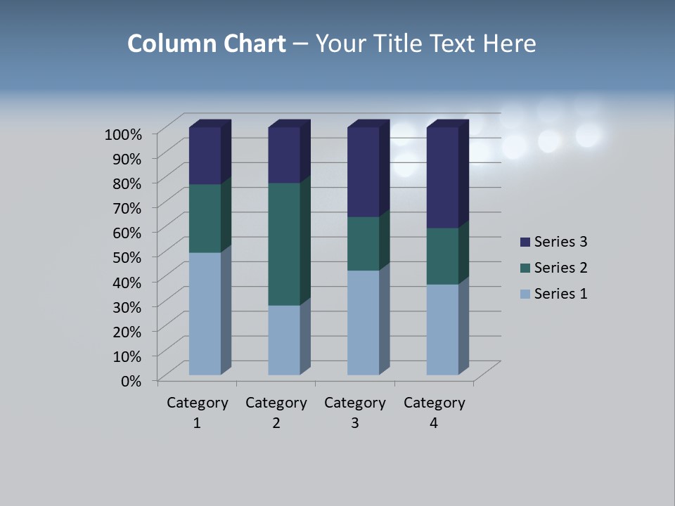 Hockey Power Relaxation PowerPoint Template