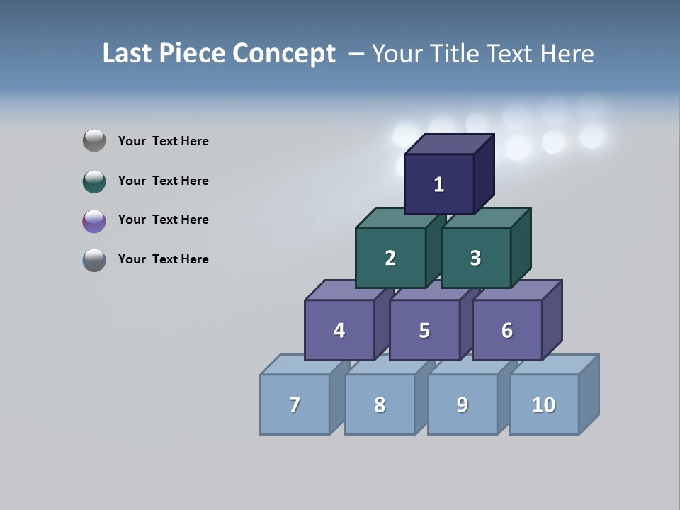 Hockey Power Relaxation PowerPoint Template