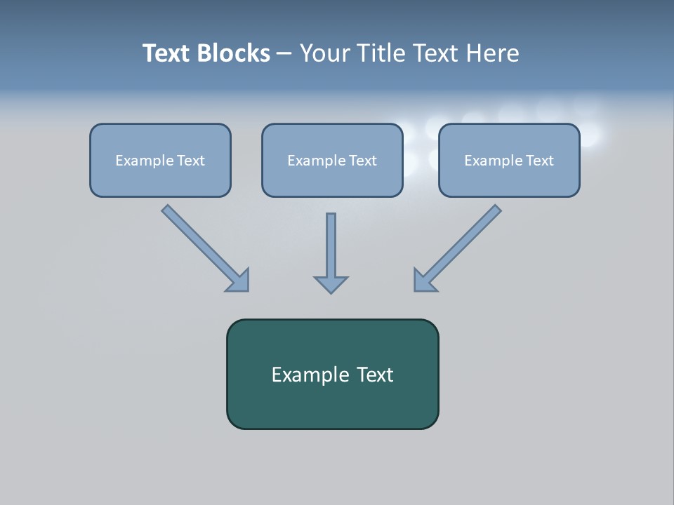 Hockey Power Relaxation PowerPoint Template
