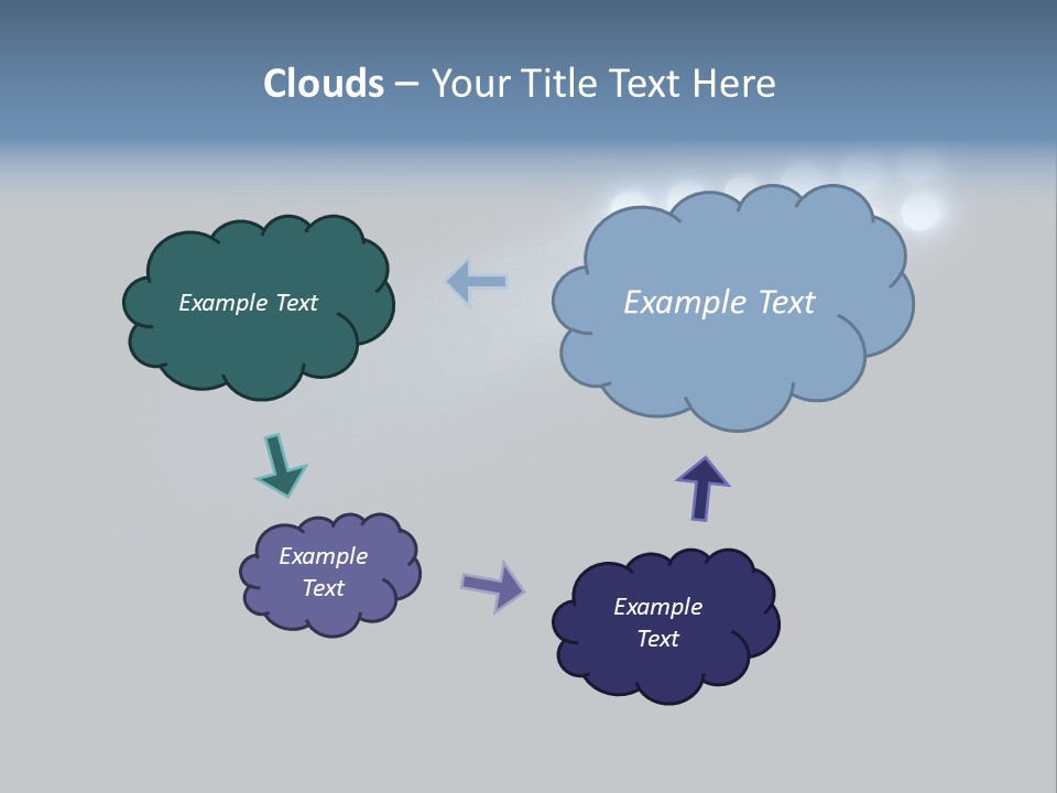 Hockey Power Relaxation PowerPoint Template