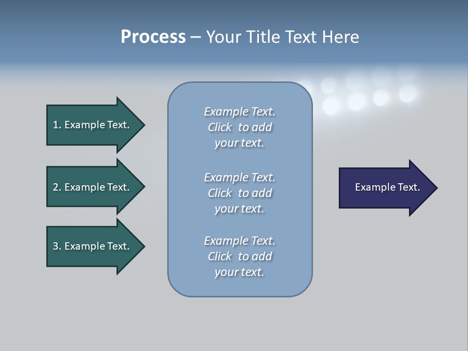 Hockey Power Relaxation PowerPoint Template