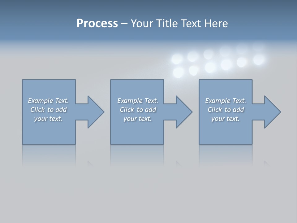 Hockey Power Relaxation PowerPoint Template