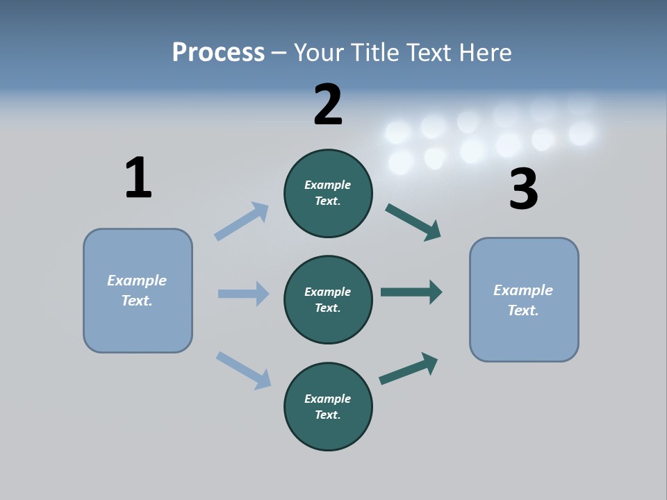 Hockey Power Relaxation PowerPoint Template