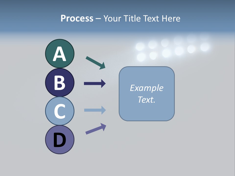 Hockey Power Relaxation PowerPoint Template