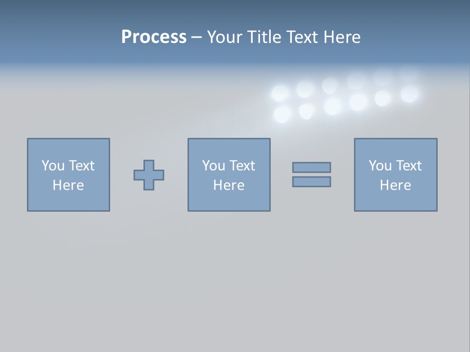 Hockey Power Relaxation PowerPoint Template