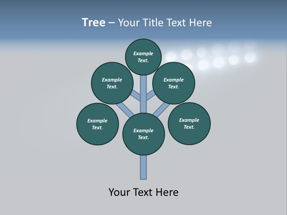 Hockey Power Relaxation PowerPoint Template