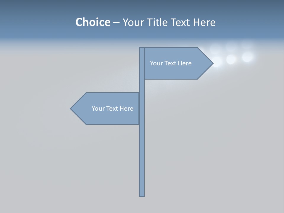 Hockey Power Relaxation PowerPoint Template