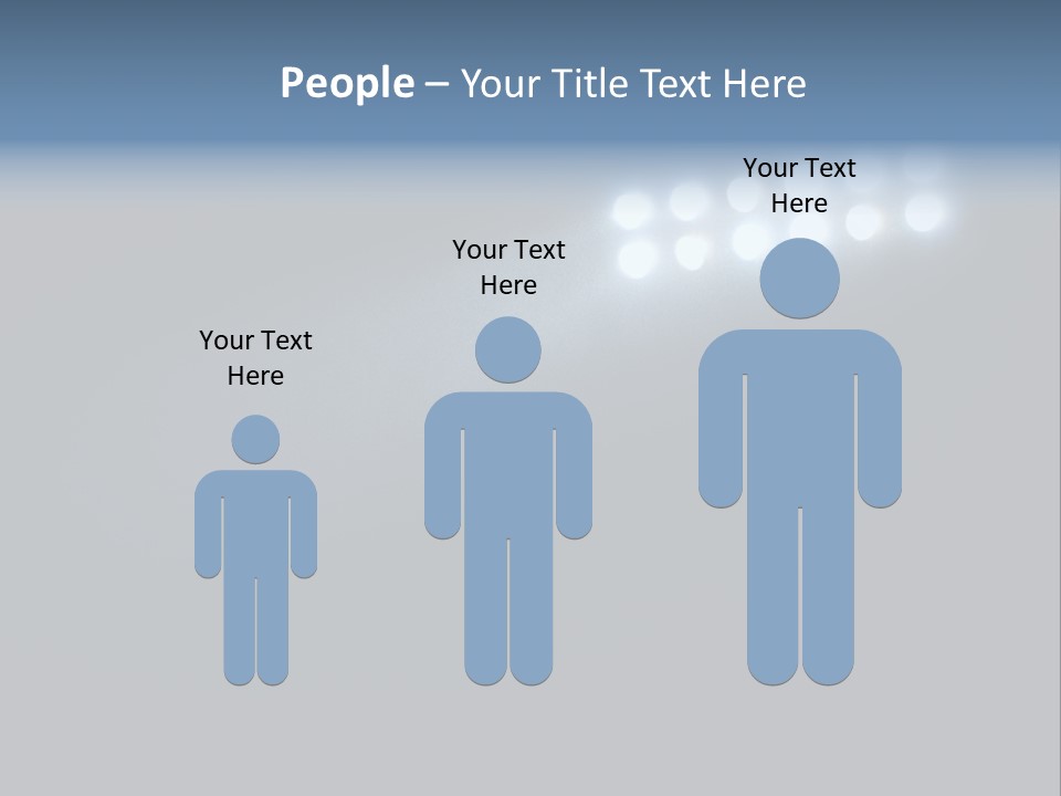 Hockey Power Relaxation PowerPoint Template