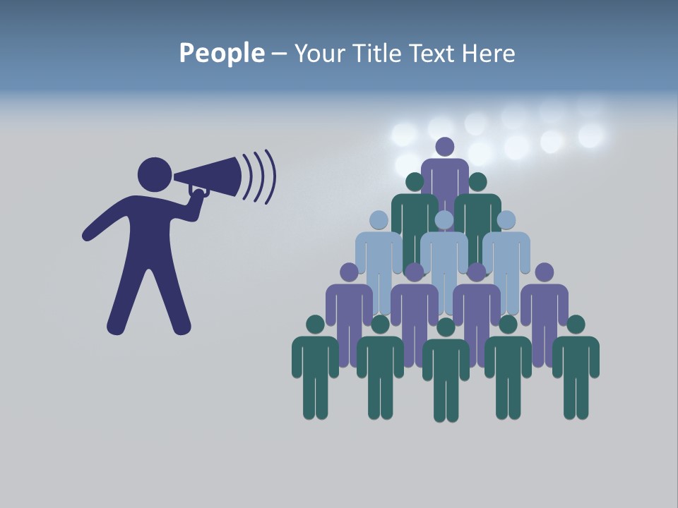 Hockey Power Relaxation PowerPoint Template