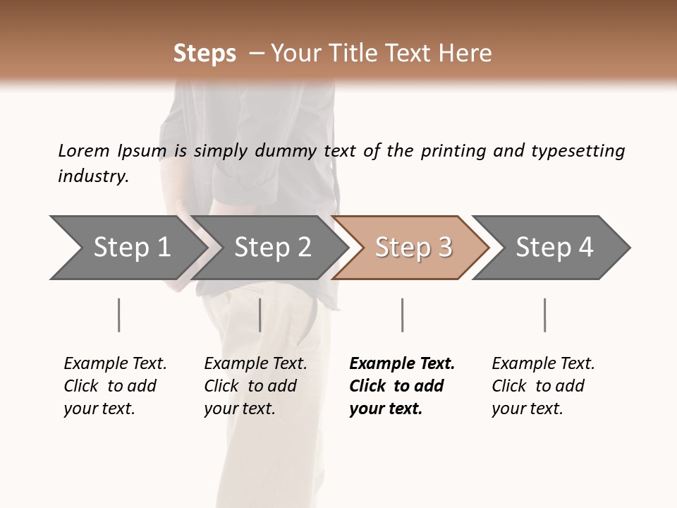 Suit Copy Masculine PowerPoint Template