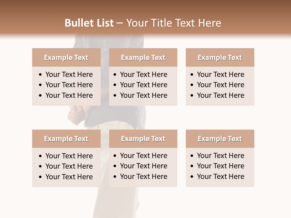 Suit Copy Masculine PowerPoint Template