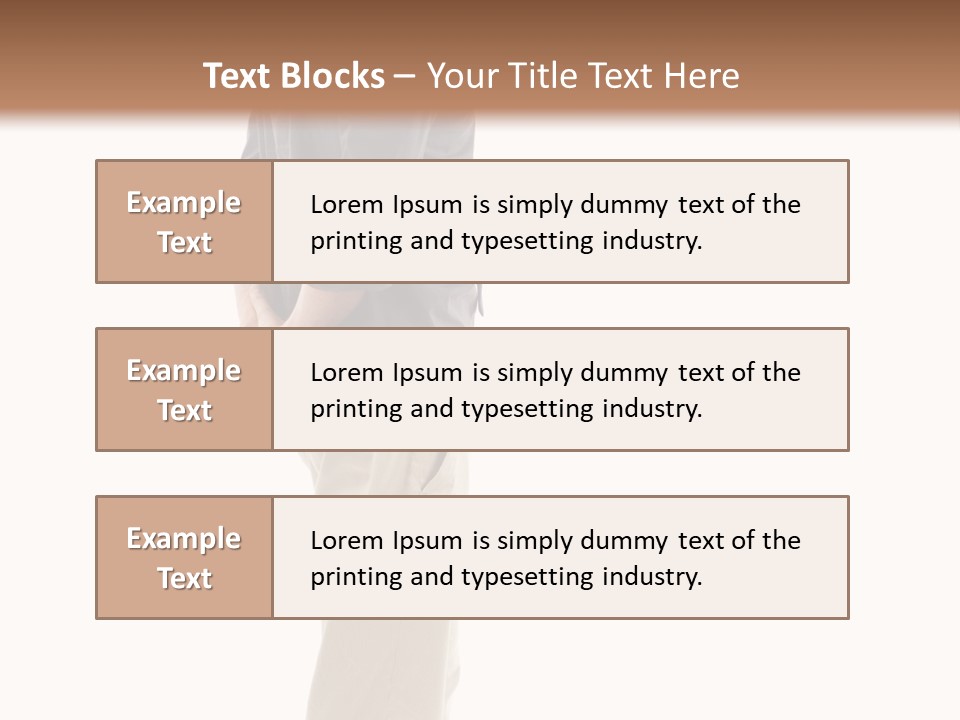 Suit Copy Masculine PowerPoint Template