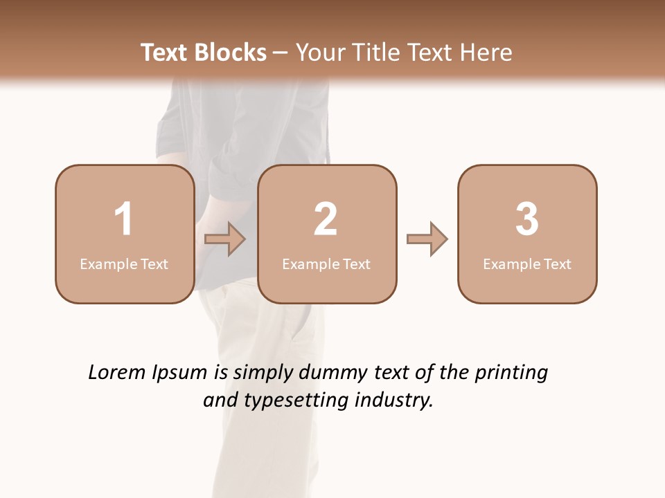Suit Copy Masculine PowerPoint Template
