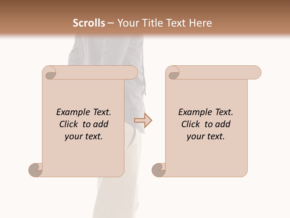 Suit Copy Masculine PowerPoint Template