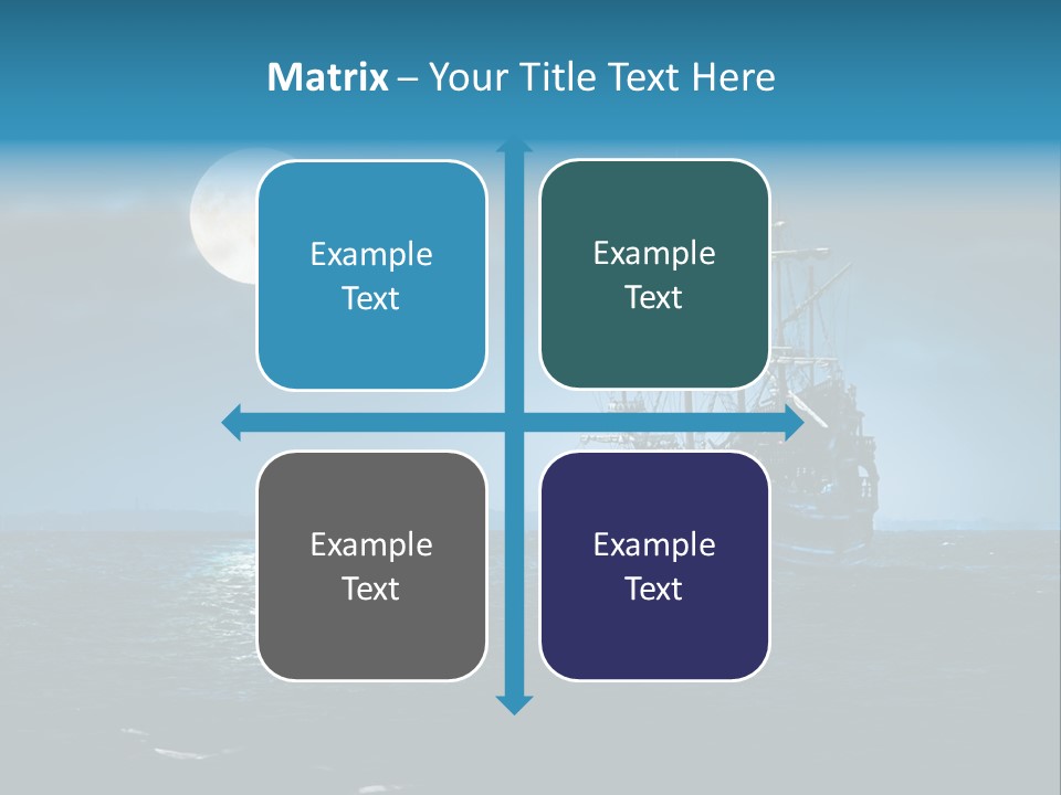 Marine Dark Ghost PowerPoint Template