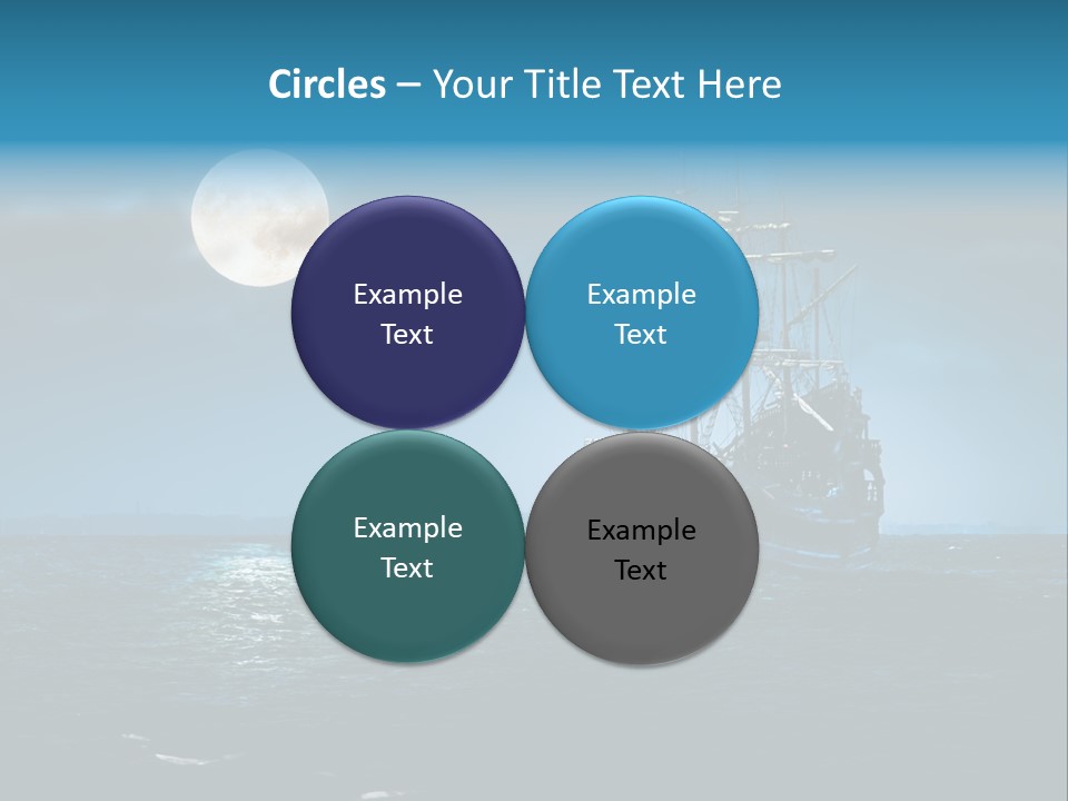 Marine Dark Ghost PowerPoint Template