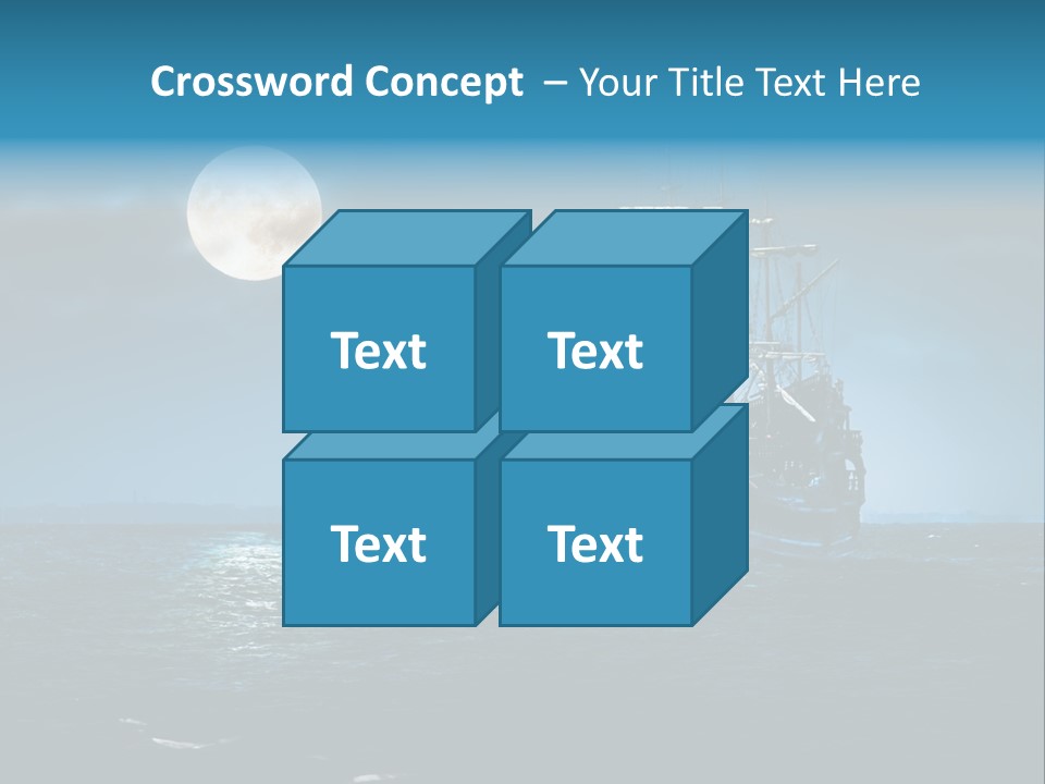 Marine Dark Ghost PowerPoint Template