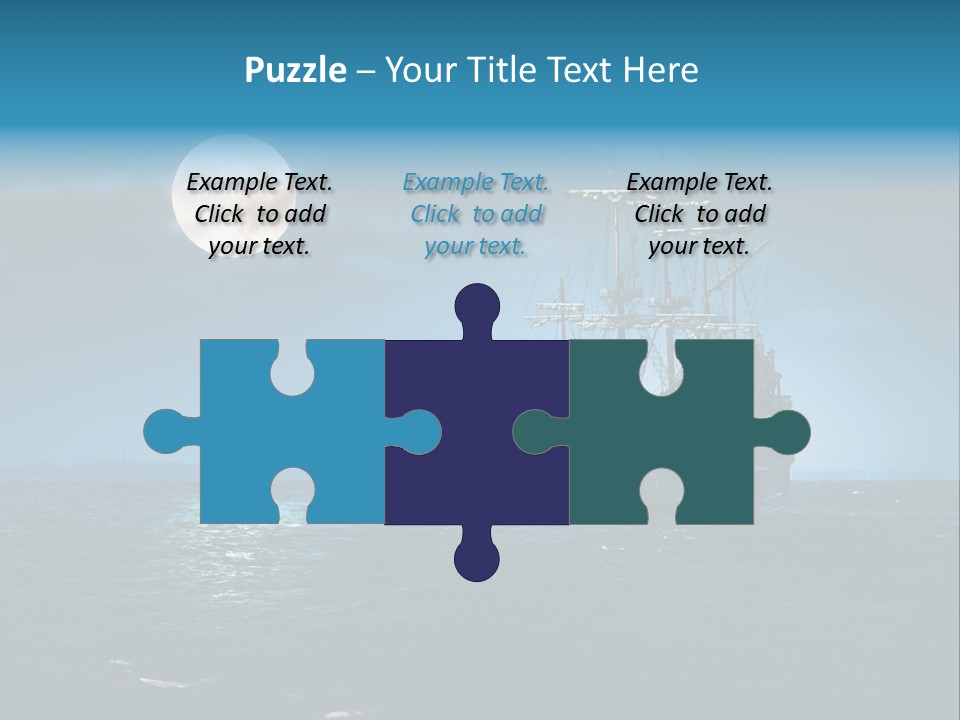 Marine Dark Ghost PowerPoint Template