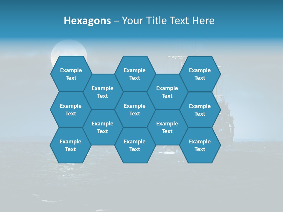 Marine Dark Ghost PowerPoint Template