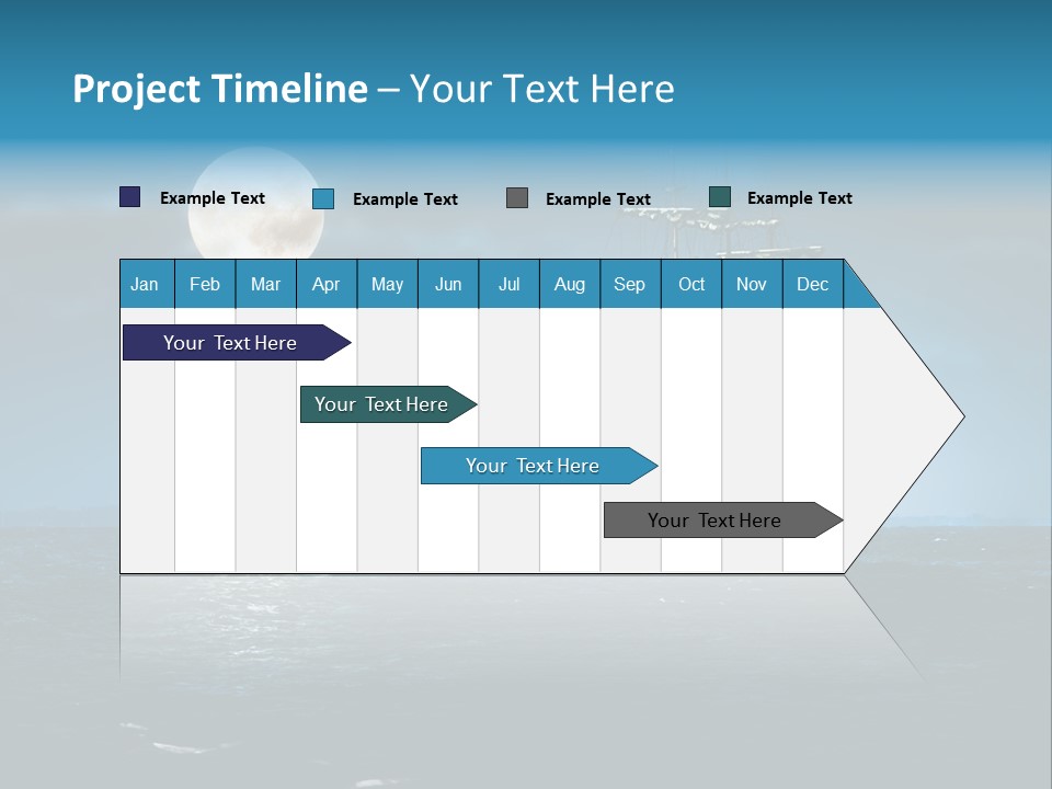 Marine Dark Ghost PowerPoint Template