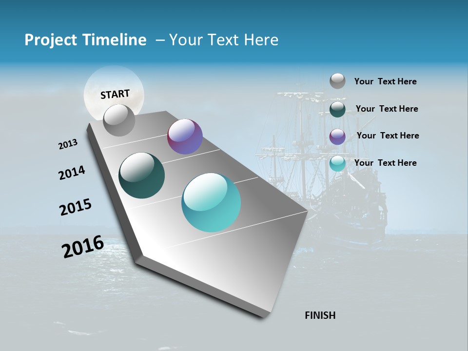 Marine Dark Ghost PowerPoint Template