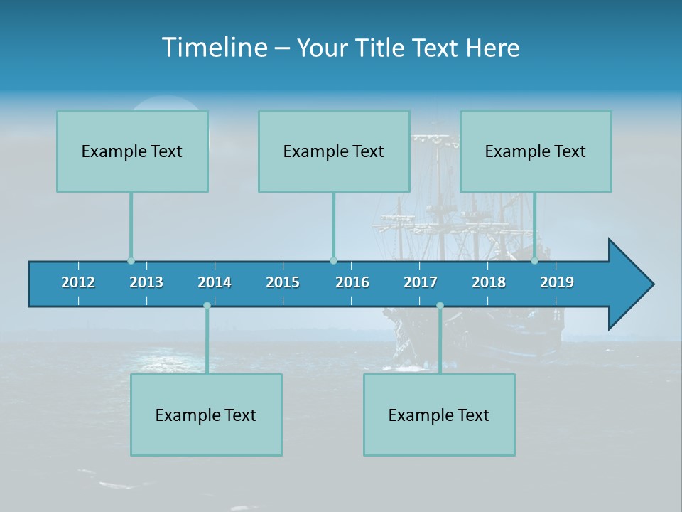 Marine Dark Ghost PowerPoint Template