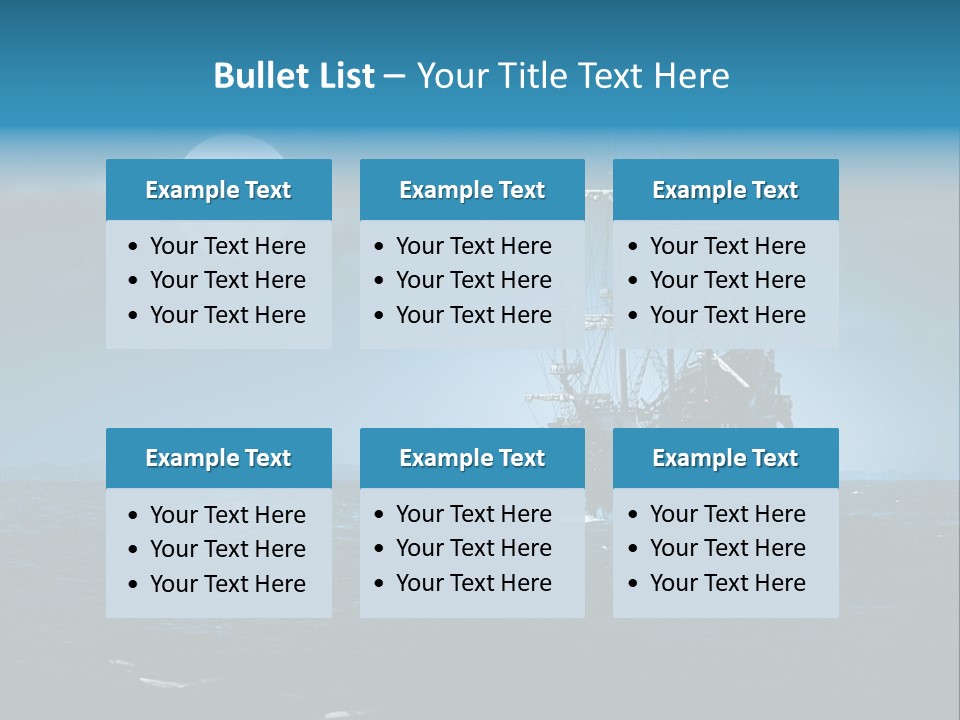 Marine Dark Ghost PowerPoint Template
