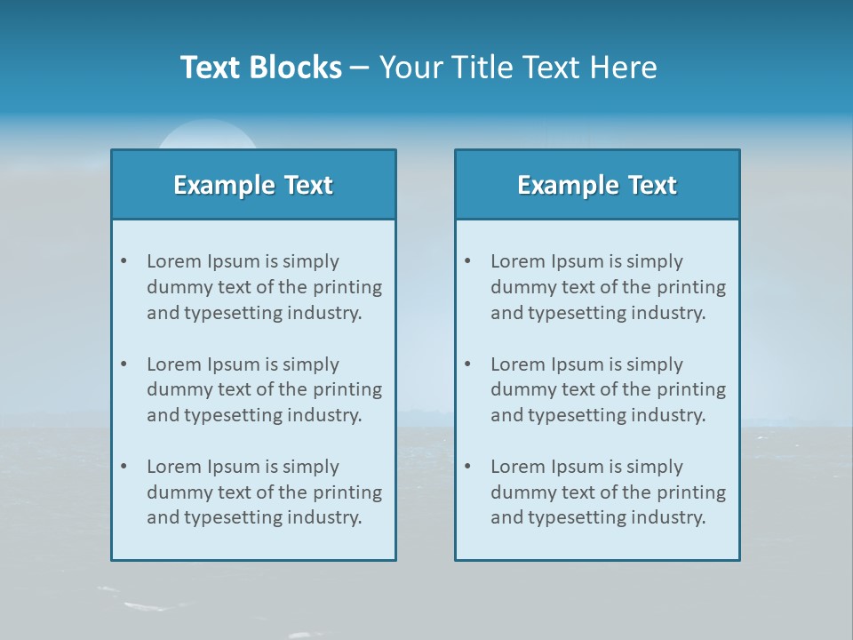 Marine Dark Ghost PowerPoint Template