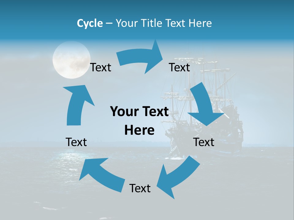 Marine Dark Ghost PowerPoint Template