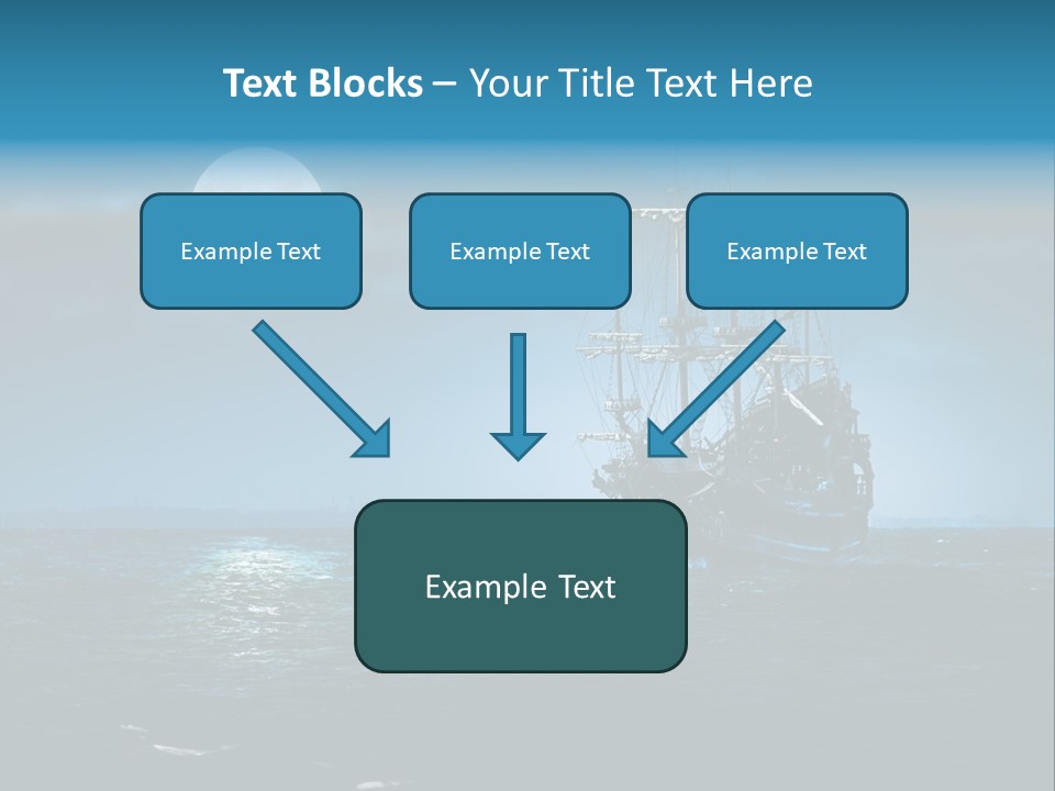 Marine Dark Ghost PowerPoint Template