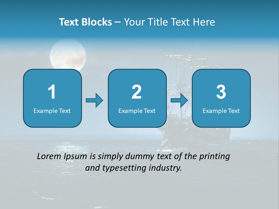 Marine Dark Ghost PowerPoint Template