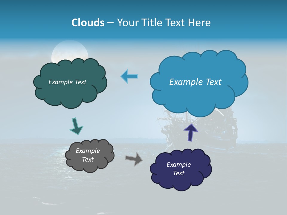 Marine Dark Ghost PowerPoint Template