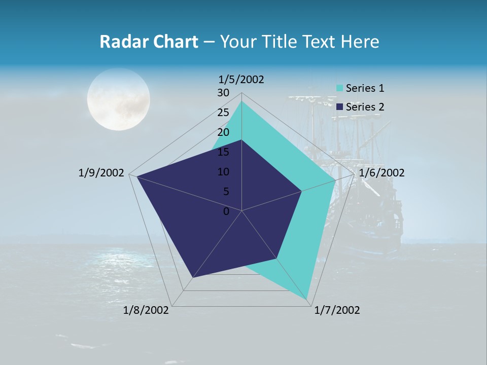 Marine Dark Ghost PowerPoint Template
