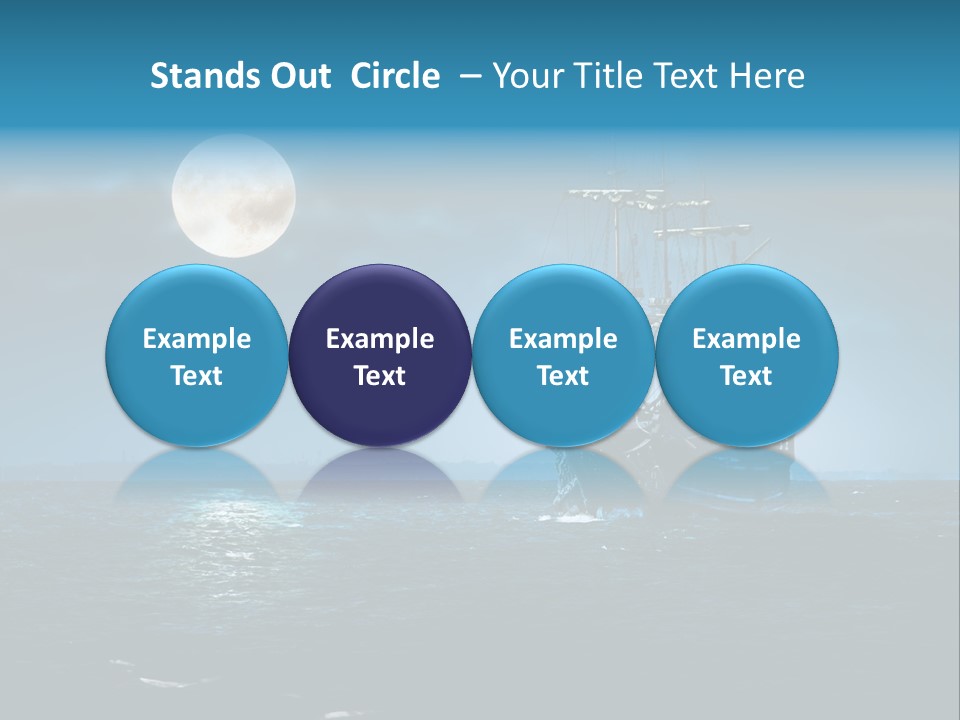 Marine Dark Ghost PowerPoint Template