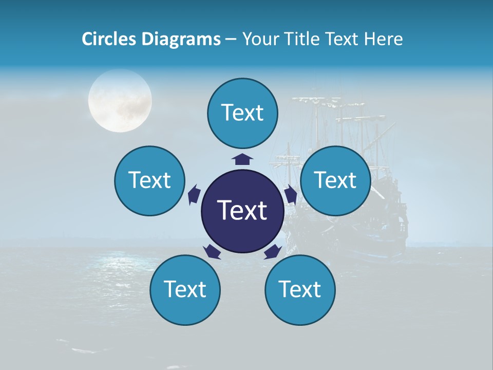 Marine Dark Ghost PowerPoint Template
