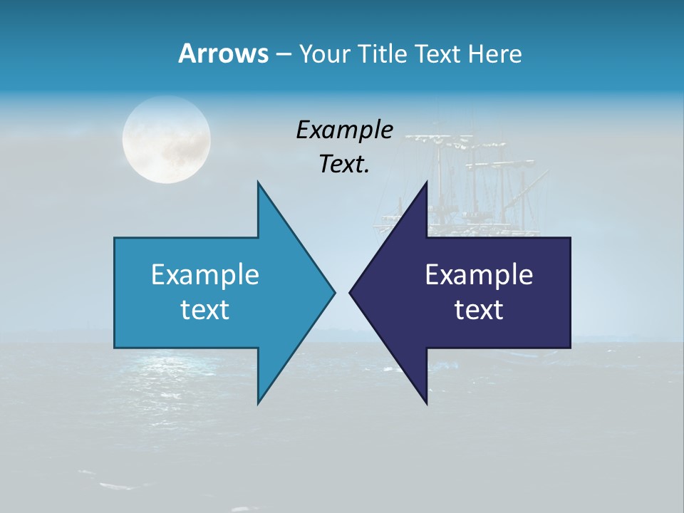 Marine Dark Ghost PowerPoint Template