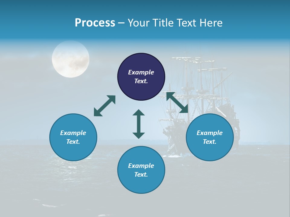 Marine Dark Ghost PowerPoint Template