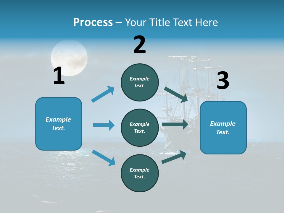 Marine Dark Ghost PowerPoint Template