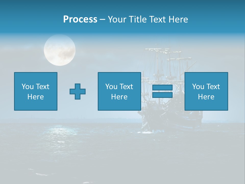Marine Dark Ghost PowerPoint Template