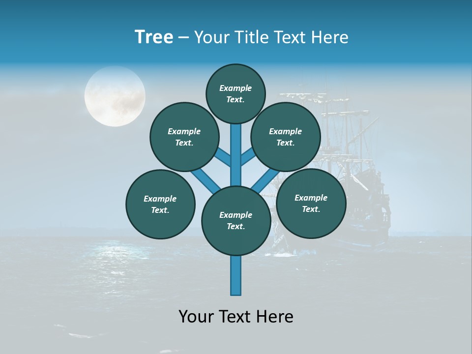 Marine Dark Ghost PowerPoint Template