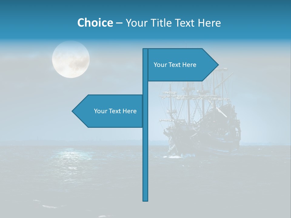 Marine Dark Ghost PowerPoint Template
