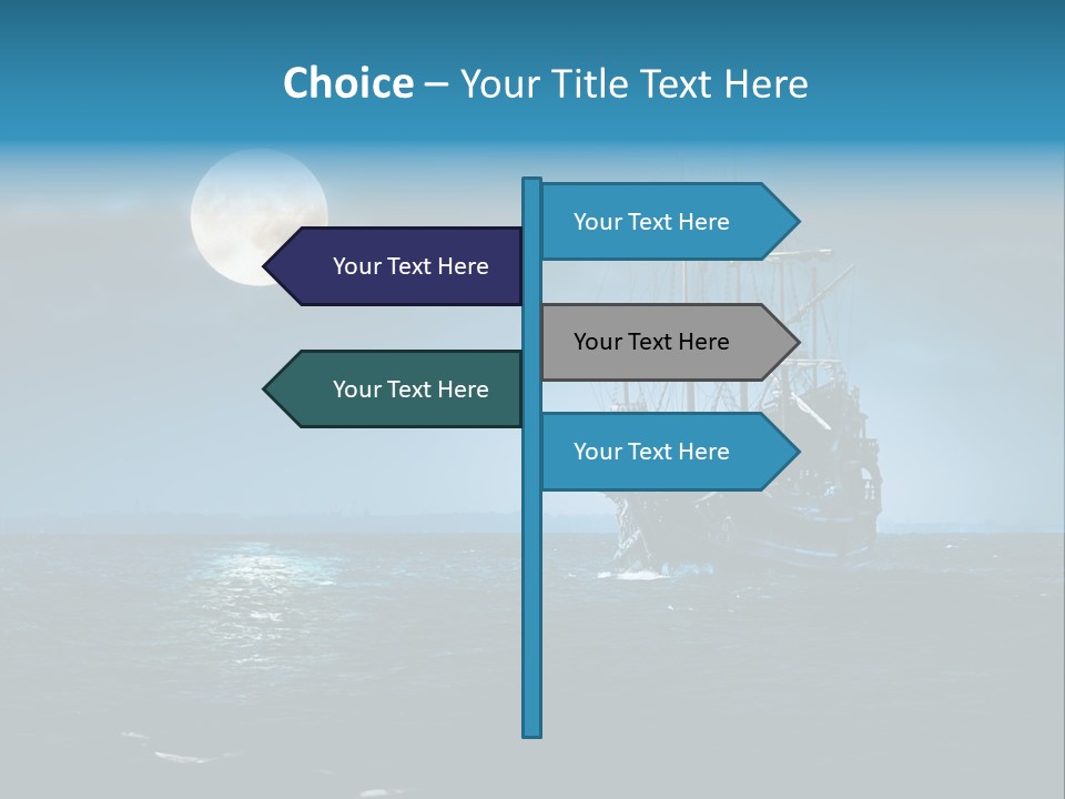 Marine Dark Ghost PowerPoint Template