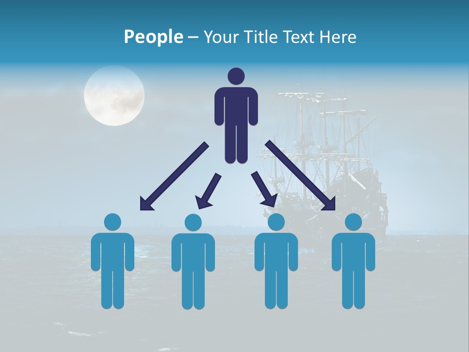 Marine Dark Ghost PowerPoint Template