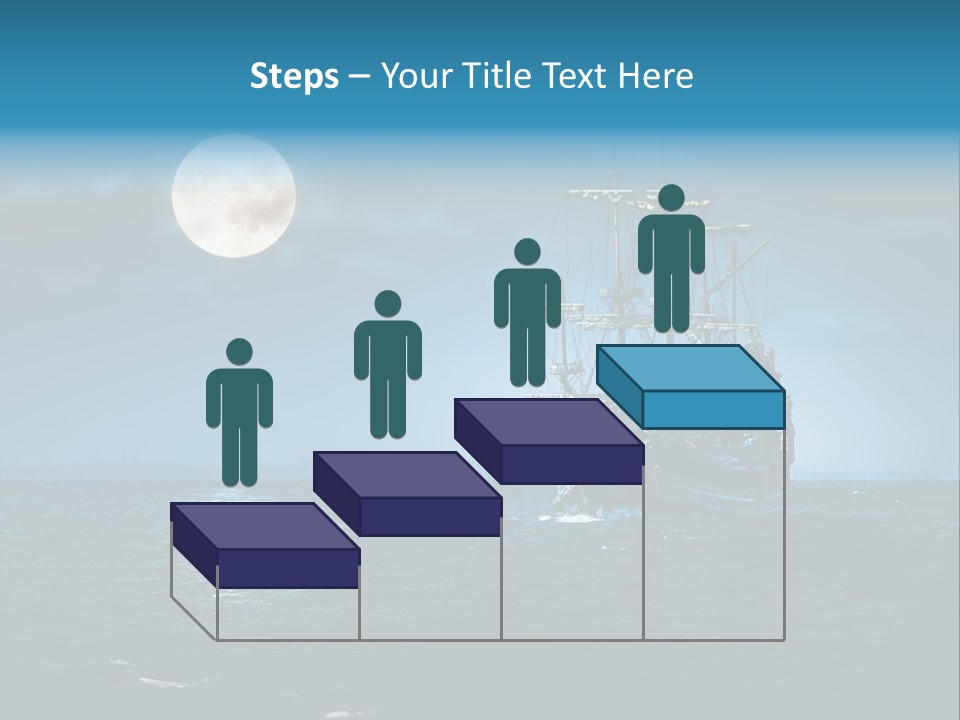 Marine Dark Ghost PowerPoint Template